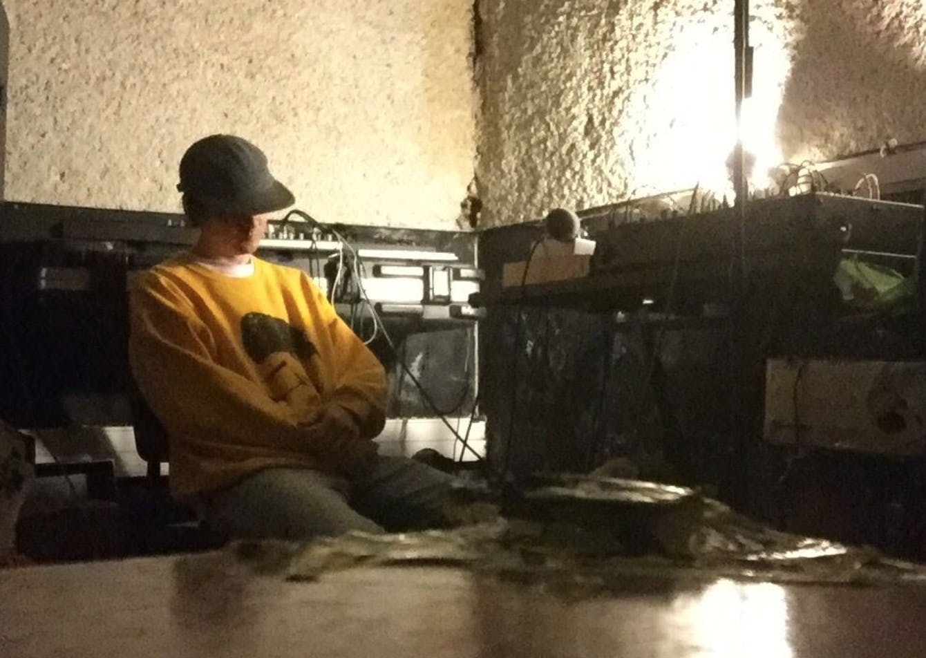 Panda Bear with Geologist