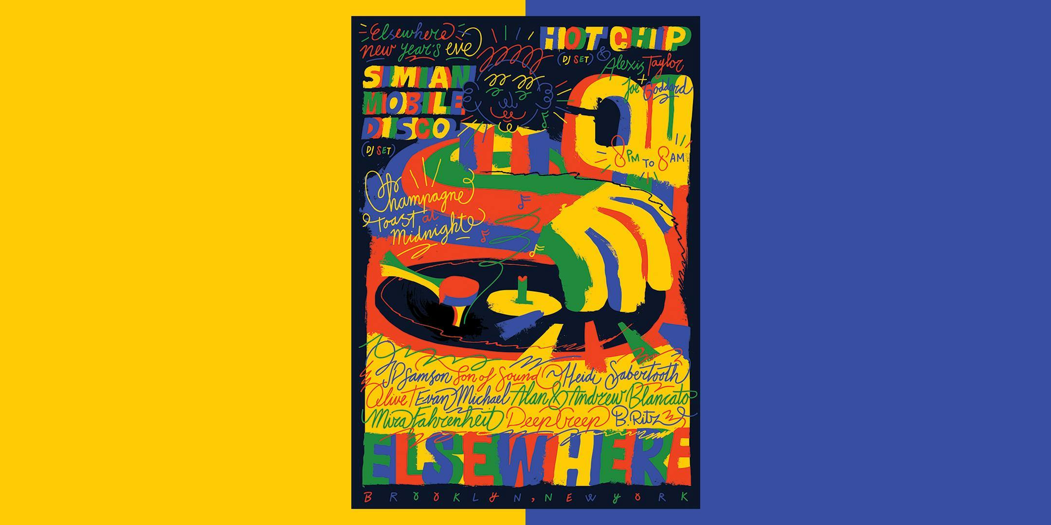 Elsewhere New Year's Eve 2018 w/ Hot Chip (DJ Set) + Simian Mobile Disco (DJ Set)