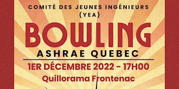 Bowling YEA ASHRAE Québec