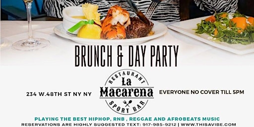 Euphoria  Sunday bottomless brunch &  day party #nyc