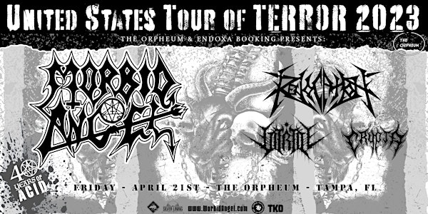 Morbid Angel, Revocation,Vitriol, and Crypta in Tampa