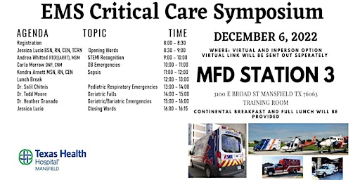 EMS Critical Care Symposium