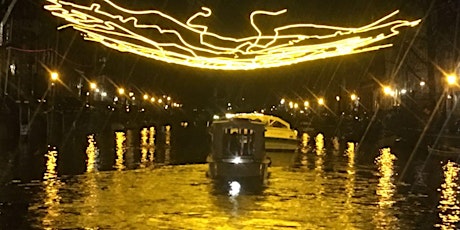 Primaire afbeelding van VIP Boat Tour Amsterdam Light Festival (max 12 pers) weekdays