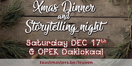 Xmas Dinner & Storytelling Night @ OPEK Penthouse