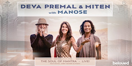 Deva Premal & Miten with Manose primary image