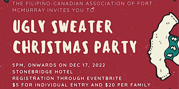 Filipino-Canadian Assoc. "Ugly Sweater" Christmas Party