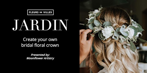 Bridal floral crown workshop primary image
