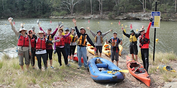 Western Sydney Intrepid Landcare Kayaking Bushcare Volunteer Workday at Lake Parramatta 