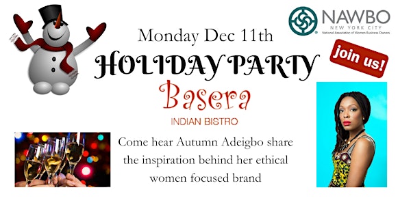 Holiday Party: Delicious delights and Shopping