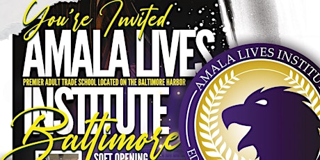 Amala Lives Institute Baltimore Soft Opening