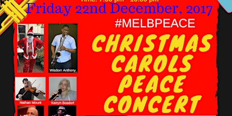CHRISTMAS CAROLS PEACE CONCERT - MELBPEACE 5 primary image
