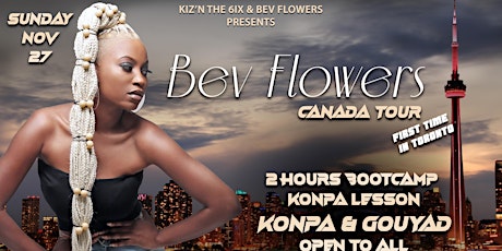 Imagen principal de BEV FLOWERS IN TORONTO  WEEKEND (CANADA TOUR)