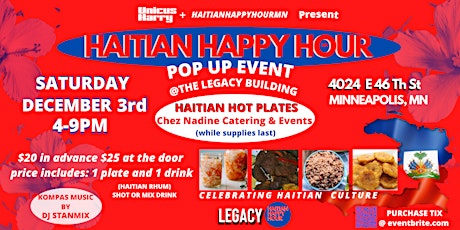 Haitian Happy Hour