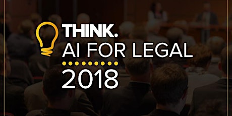 THINK AI for Legal 2018 primary image