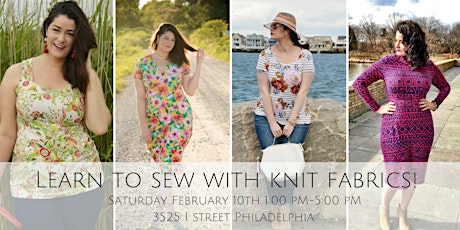 Learn to sew with knit fabric  primary image