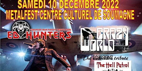 Soumagne Métal Fest:  Iron Maiden/ Scorpions/Judas Priest 10 décembre  2022
