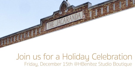 Holiday Shopping Event at HBenitez Studio Boutique @Jacaranda Hotel  primary image
