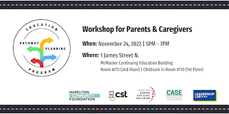 Education Pathway Planning Program: Workshop for Parents and Caregivers