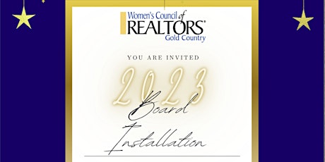 Women's Council of REALTORS®️  Gold Country Network 2023 Installation