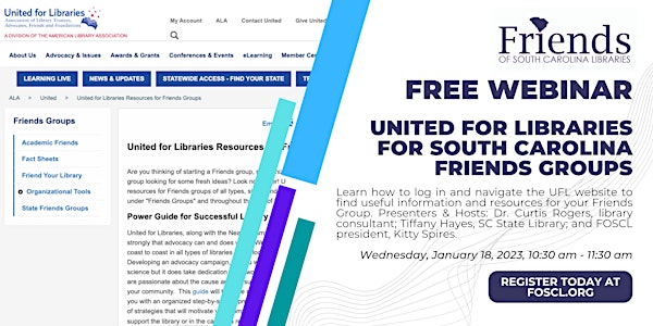 Get The Most Out Of Your United For Libraries Membership