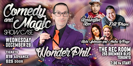 The Comedy and Magic Showcase - An Evening of Laughter and Illusions