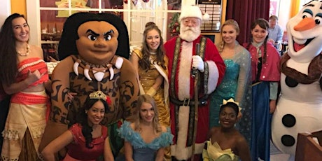 Meet Santa and Princesses with breakfast Hosted by My Princess Dream Party