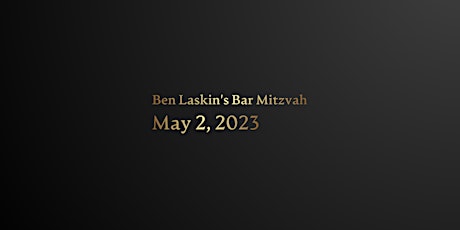 Ben Laskin's Bar Mitzvah