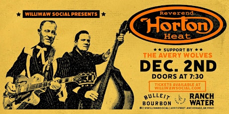 The Reverend Horton Heat live at Williwaw Social