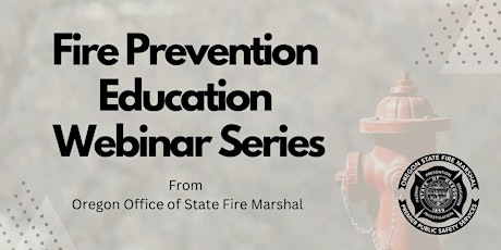 Fire Prevention Webinar Series- Cooking Fire Safety for Kids primary image