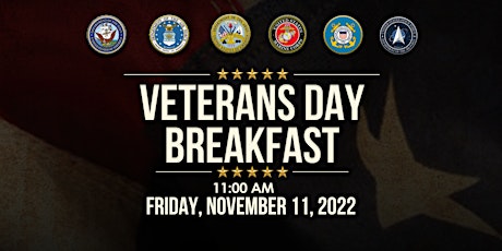 Hauptbild für Veteran's Day Breakfast