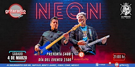 NEON en La Piedad Live Music