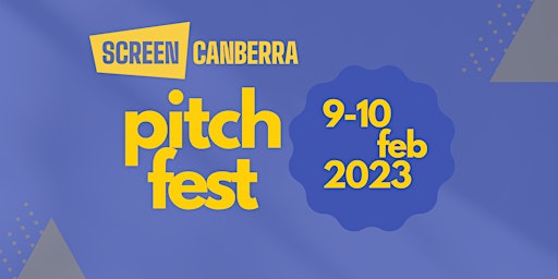 Screen Canberra Pitch Fest