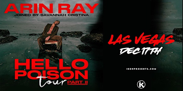 Arin Ray Live In Concert - Dec 17th, 2022(Las Vegas, NV)