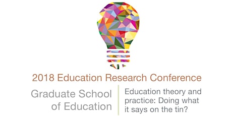 Graduate School of Education Annual Research Conference. primary image
