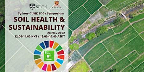 Sydney-CUHK SDGs Symposium: Soil Health & Sustainability