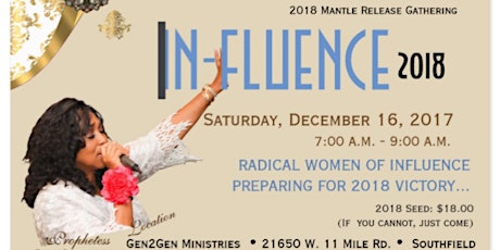 INFLUENCE 2018!  INTERNATIONAL ROYAL DAUGHTER'S GATHERING primary image