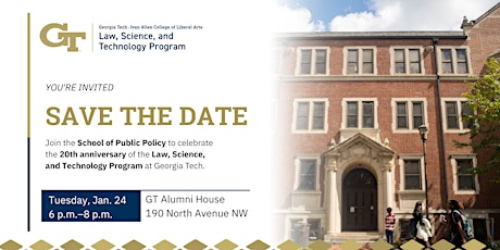 Law, Science, & Technology 20th Anniversary Celebration