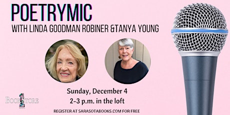 Bookstore1 PoetryMic with Linda Goodman Robiner & Tanya Young