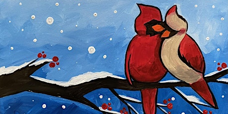 Cozy Cardinals Paint Party