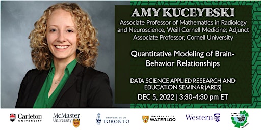 Data Science Applied Research and Education Seminar: Amy Kuceyeski