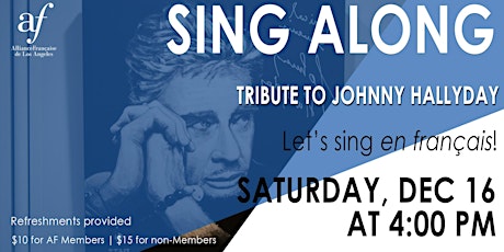 Sing Along - Johnny Hallyday primary image