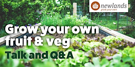 Imagem principal de Grow Your Own Fruit and Veg - Talk and Q&A