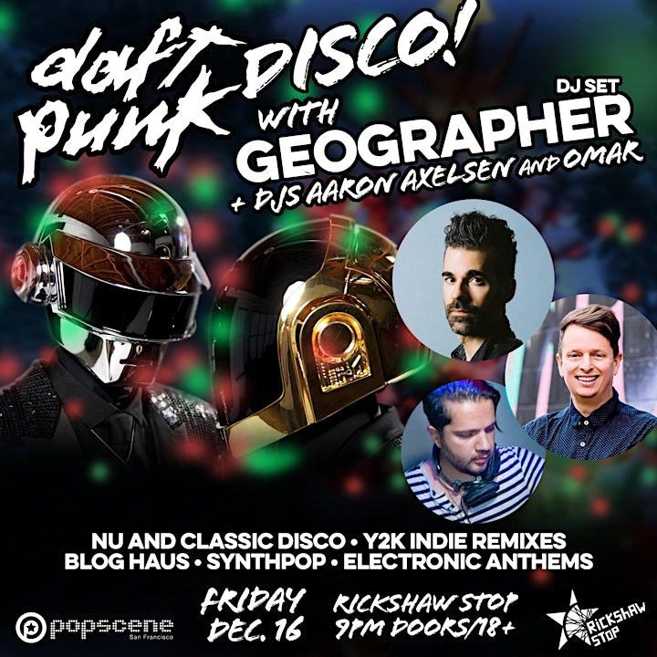 DAFT PUNK DISCO with GEOGRAPHER (DJ set) image