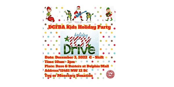 DCFBA Kids Holiday Party, Dec 3rd