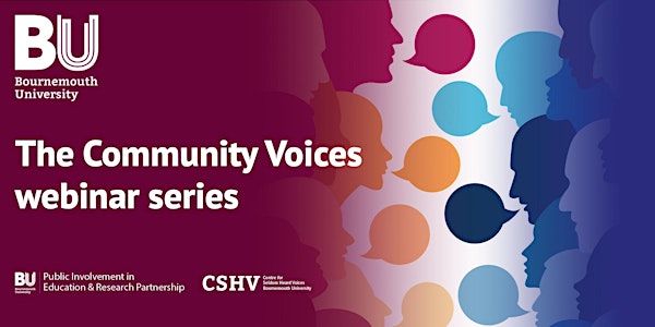 Community Voices Webinar series