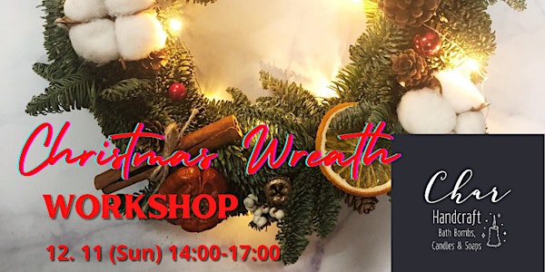 Christmas Wreath DIY 新鮮貴族松聖誕花環(直徑30cm)