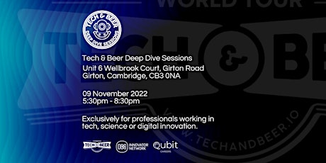 Tech & Beer Deep Dive Sessions - Launch primary image
