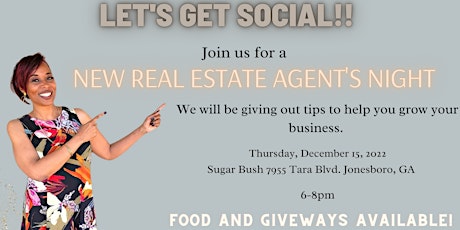 New Real Estate Agent's Night... Networking Event