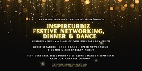 Black Tie Festive Networking, Dinner and Dance primary image