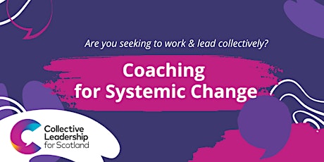 Sessions on Coaching for Systemic Change - Open Space Experiences primary image